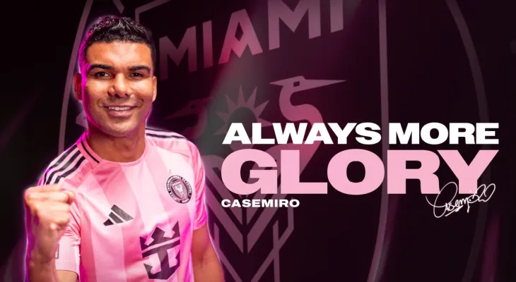 Titular da Seleção Brasileira, Casemiro é anunciado pelo Inter Miami