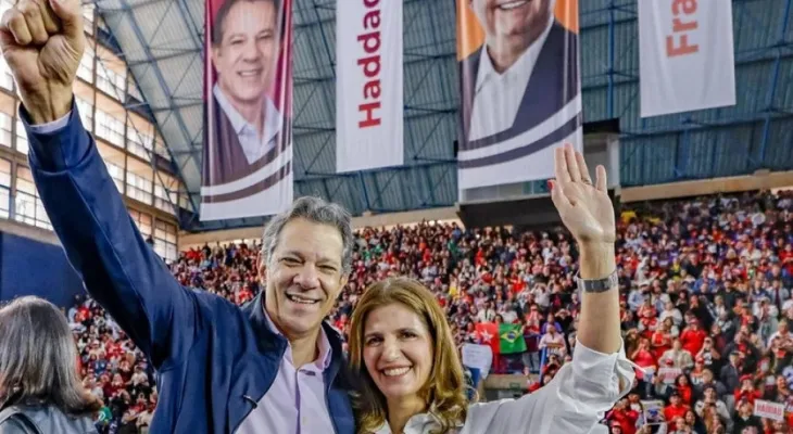 Haddad é oficializado candidato do PT ao Governo de São Paulo; Márcio França será vice