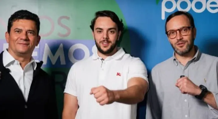 Podemos oficializa apoio à pré-candidatura de Sergio Moro ao Governo do Paraná