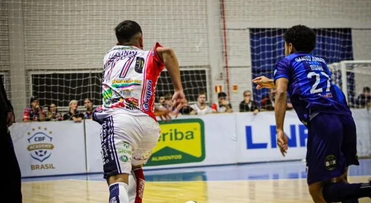 Cascavel Futsal atropela o Santo André e aplica goleada pela Liga Nacional