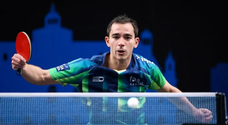 Hugo Calderano vence francês e conquista o título do WTT Star Contender diante da torcida brasileira