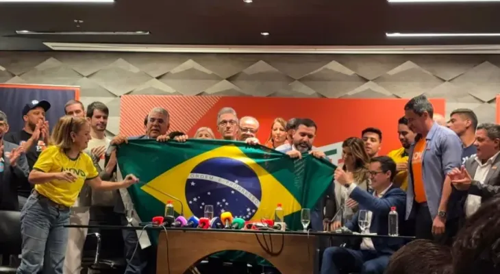 Novo oficializa Romeu Zema como candidato à Presidência da República
