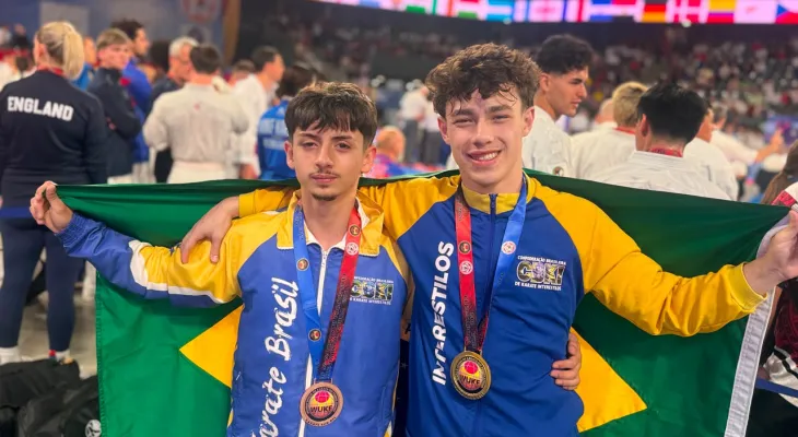 Karateca cascavelense ganha ouro em campeonato mundial