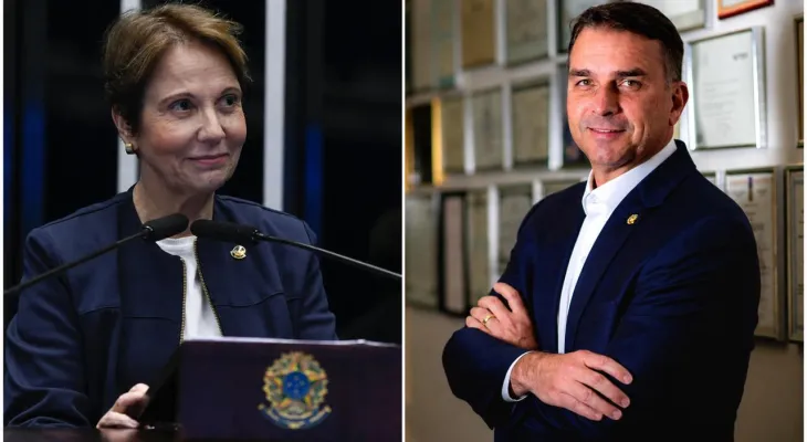 Tereza Cristina impõe condições para ser vice de Flávio Bolsonaro