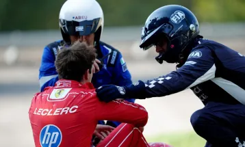 Leclerc revela preocupação após acidente no GP da Itália