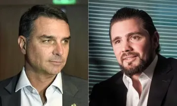 Mensagens de Vorcaro citam possível jantar com Jair e Flávio Bolsonaro