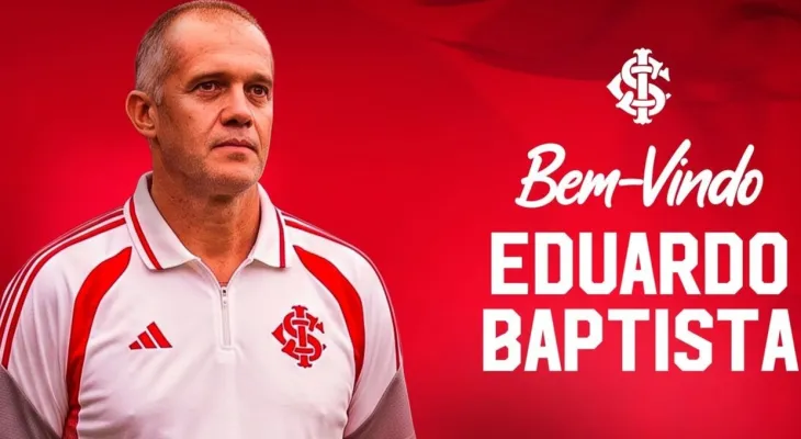 Eduardo Baptista é anunciado como novo treinador do Inter